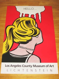 Bonjour (Musée d'art de Los Angeles) Par  Roy Lichtenstein