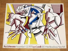 Il cavaliere rosso (dalla Leo Castelli Gallery) Di Roy Lichtenstein