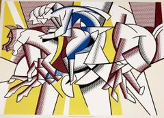 Il cavaliere rosso (dalla Leo Castelli Gallery) Di Roy Lichtenstein