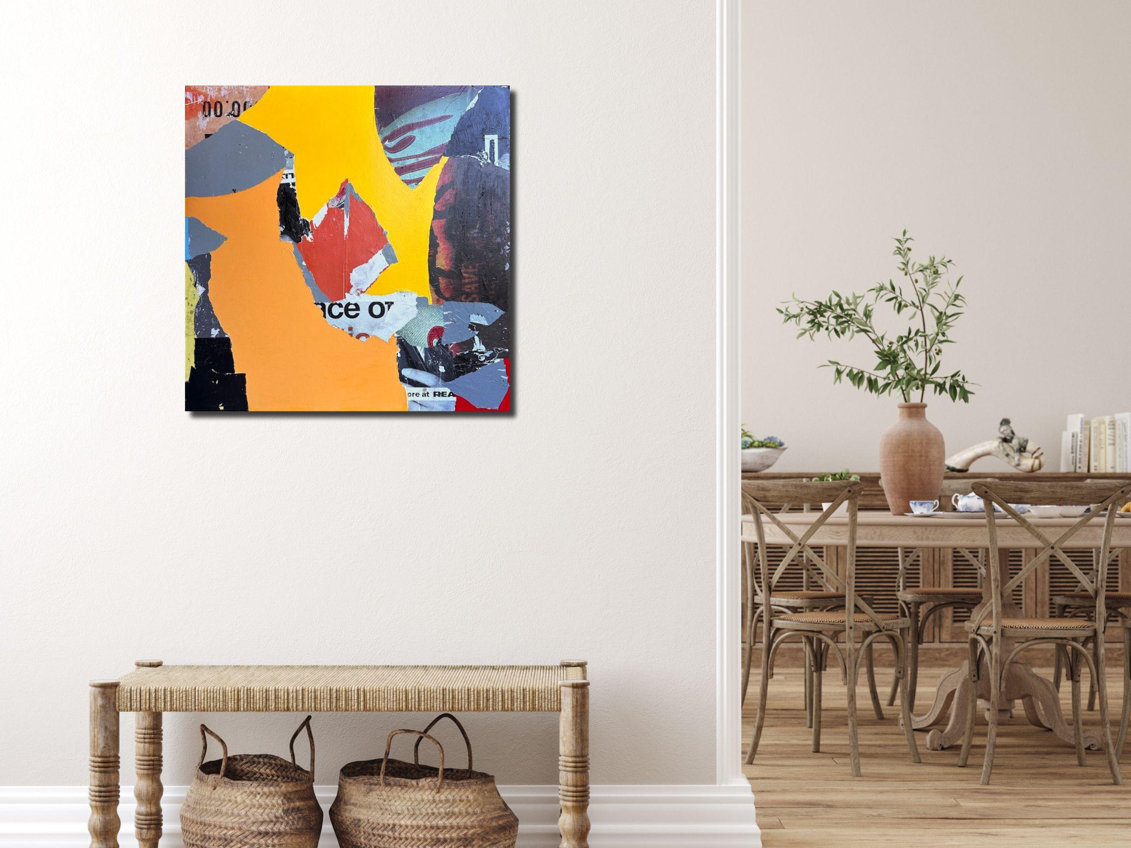 Keep Austin Weird 1407 - Colorful Abstract Artwork made of billboard posters 1