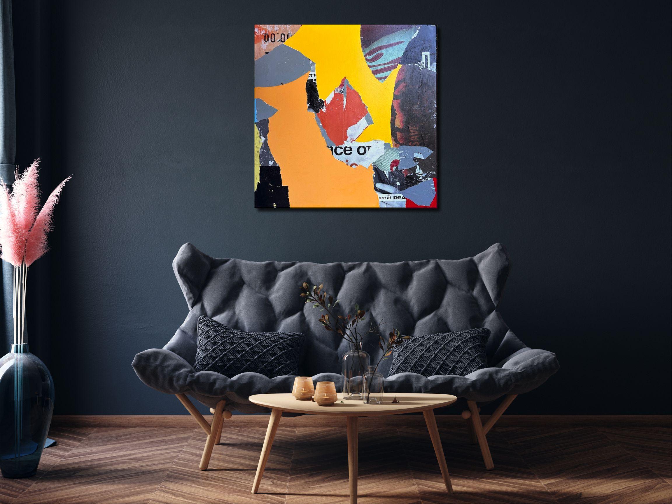Keep Austin Weird 1407 - Colorful Abstract Artwork made of billboard posters 2