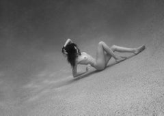 The Slope - underwater nude photograph - archival pigment print 35" x 49"