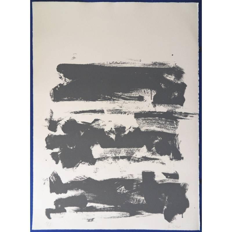 Joan Mitchell 
Title: Composition in Grey
Signed and Numbered
Edition of 125
Dimensions: 76 x 56 cm
Atelier Mourlot

 
JOAN MITCHELL (1926–1992)
 

Joan Mitchell, a painter whose vibrant abstract paintings embody her response to her