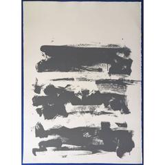 Joan Mitchell - Composition in Grey - Original Lithography