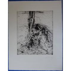 Salvador Dali - Descent From the Cross - Original Signed Etching 12