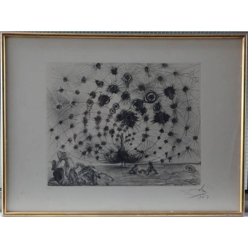 Animal Print Salvador Dalí - Salvador Dali - Argus - Gravure originale signée