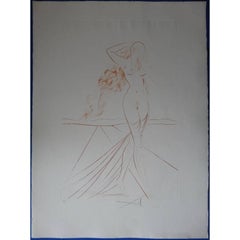 Salvador Dali - Venus - Original Signed Etching