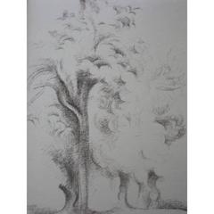 André Lhote - The Trees - Original Signed Drawing 5