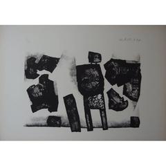 Witold K - Standing Man - Original Lithograph 10