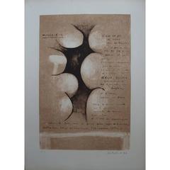 Witold K - Comedy - Tragedy - Original Lithograph 10