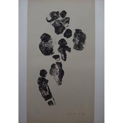 Witold K - Skies holes - Original Lithograph 12