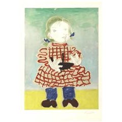Maya in a Pinafore by Fernand Mourlot, under the supervision of Pablo Picasso 5