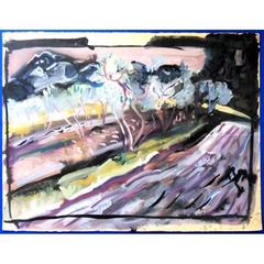Pierre Ambrogiani - Landscape With Olive Trees - Signed Painting 6