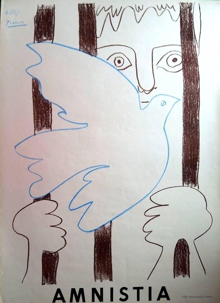 Pablo Picasso Figurative Print - Amnistia (Cz. 152)