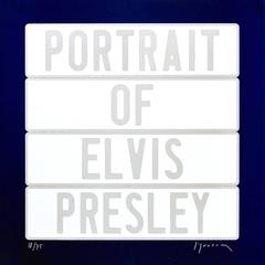 Joel Duccoroy - "Portrait of Elvis Presley", Signed Serigraphy 9