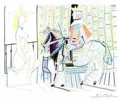 Pablo Picasso - The Human Comedy - Lithograph