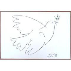 After Pablo Picasso  - Lithograph - The Peace Dove