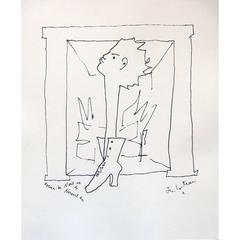 Jean Cocteau - Wishes - Original Signed Lithograph