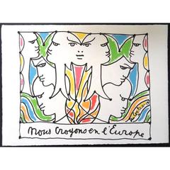 Europe's Faces - Lithograph 6