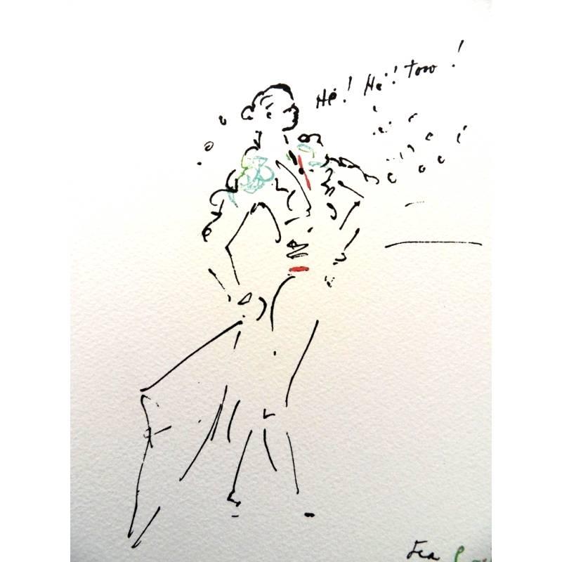 Jean Cocteau -  He ! He! Toro - Original Lithograph