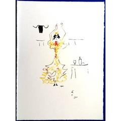 Jean Cocteau - Carmen - Original Lithograph 9