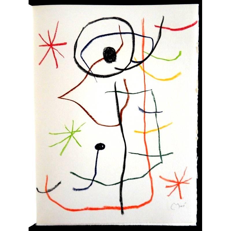 Joan Miró Print - Joan Miró - Abstract Composition - Original Signed Lithograph