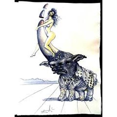 Salvador Dali - Casanova - Handsigned Illustrated with 21 etchings 1