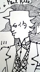 Jean Cocteau - Tribute to Paul Klee - Original Lithograph