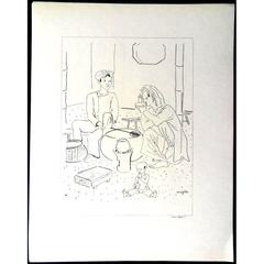 Léonard Foujita - About Addiction - 16 Original Lithographs 6