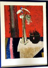 René Lenig - Original Handsigned Lithograph - Ecole de Paris 8
