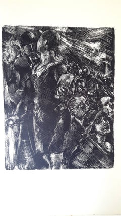 Moreau - Paris, At The Cinema - Original Etching