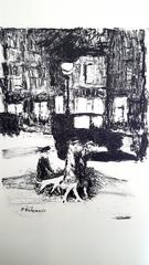Pierre Bonnard - The Street - Original Etching 5