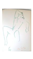 Jean Cocteau - Marine Mountains - Original Lithograph 4