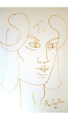 Jean Cocteau - Marine Mountains - Original Lithograph