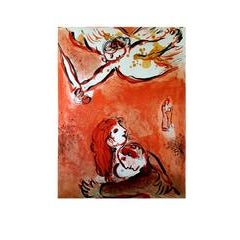Marc Chagall - The Bible - The Maid of Israel - Original Lithograph 8