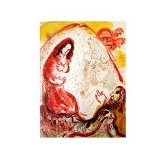 Marc Chagall - The Bible - Rachel - Original Lithograph 11