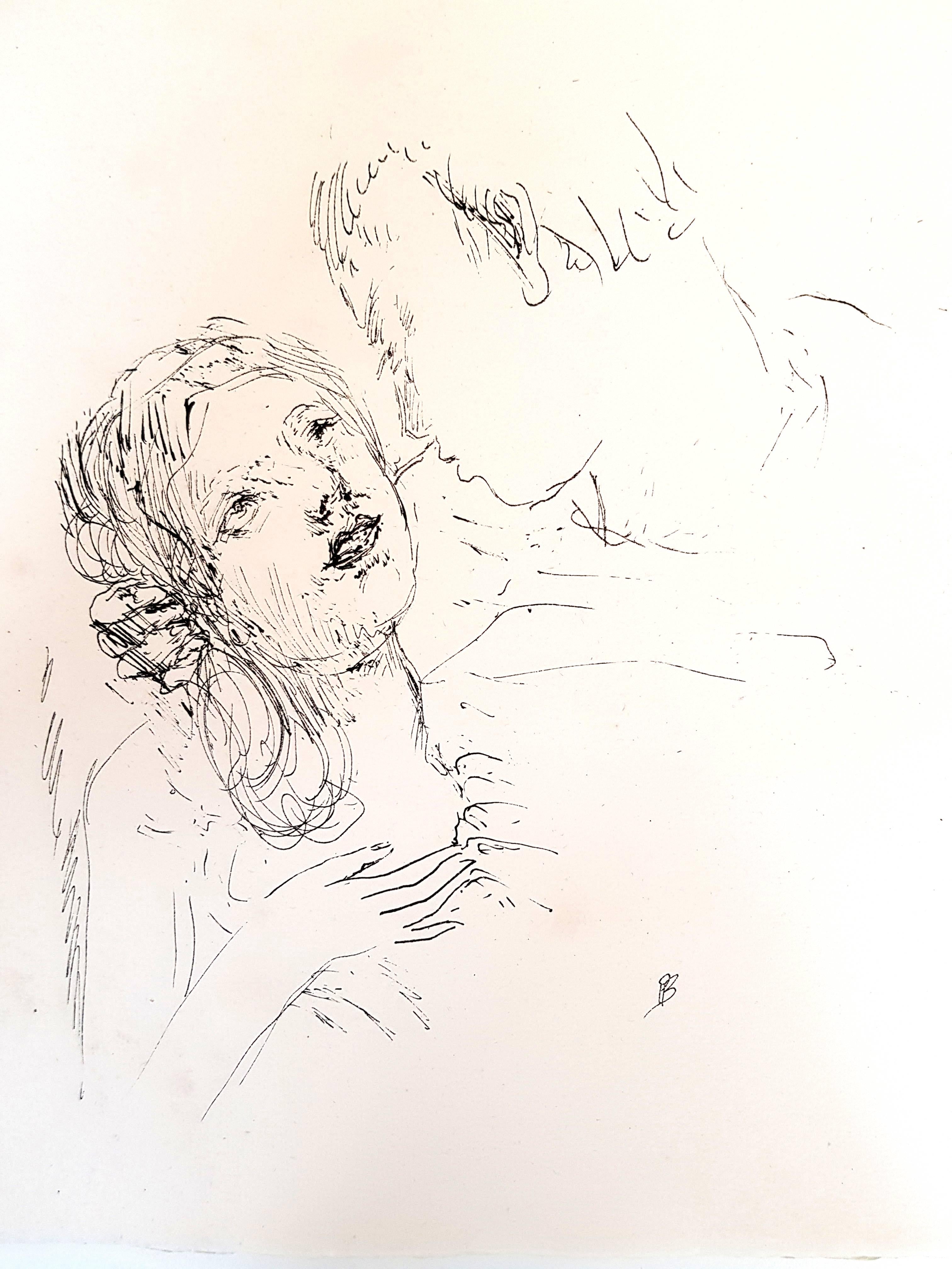 Sainte Monique, 1930
Reference: "Bonnard - L'oeuvre Gravée" by Francis Bouvet (N.111)
Editions: Ambroise Vollard, Paris, Aimé Jourde.
Original lithograph, signed in the plate (monogram PB).
Edition: 257 ex.
Dimensions: Paper sizes: 32,5 x 25 cm ;