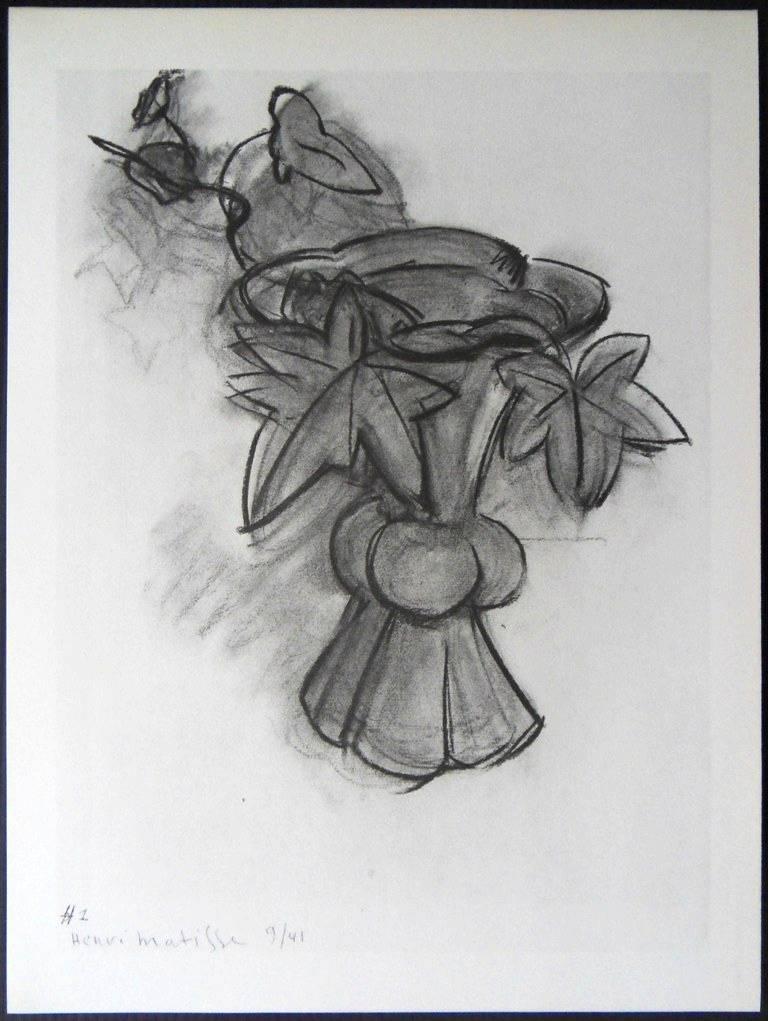 Lithograph - Flowers