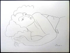 Henri Matisse (D'après) - Lithographie - Femme au repos