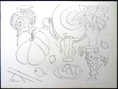 Vintage Henri Matisse (After) - Lithograph - Flowers and Vessels