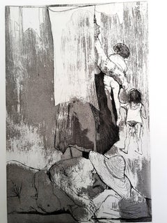 Jean Jansem - Original Etching