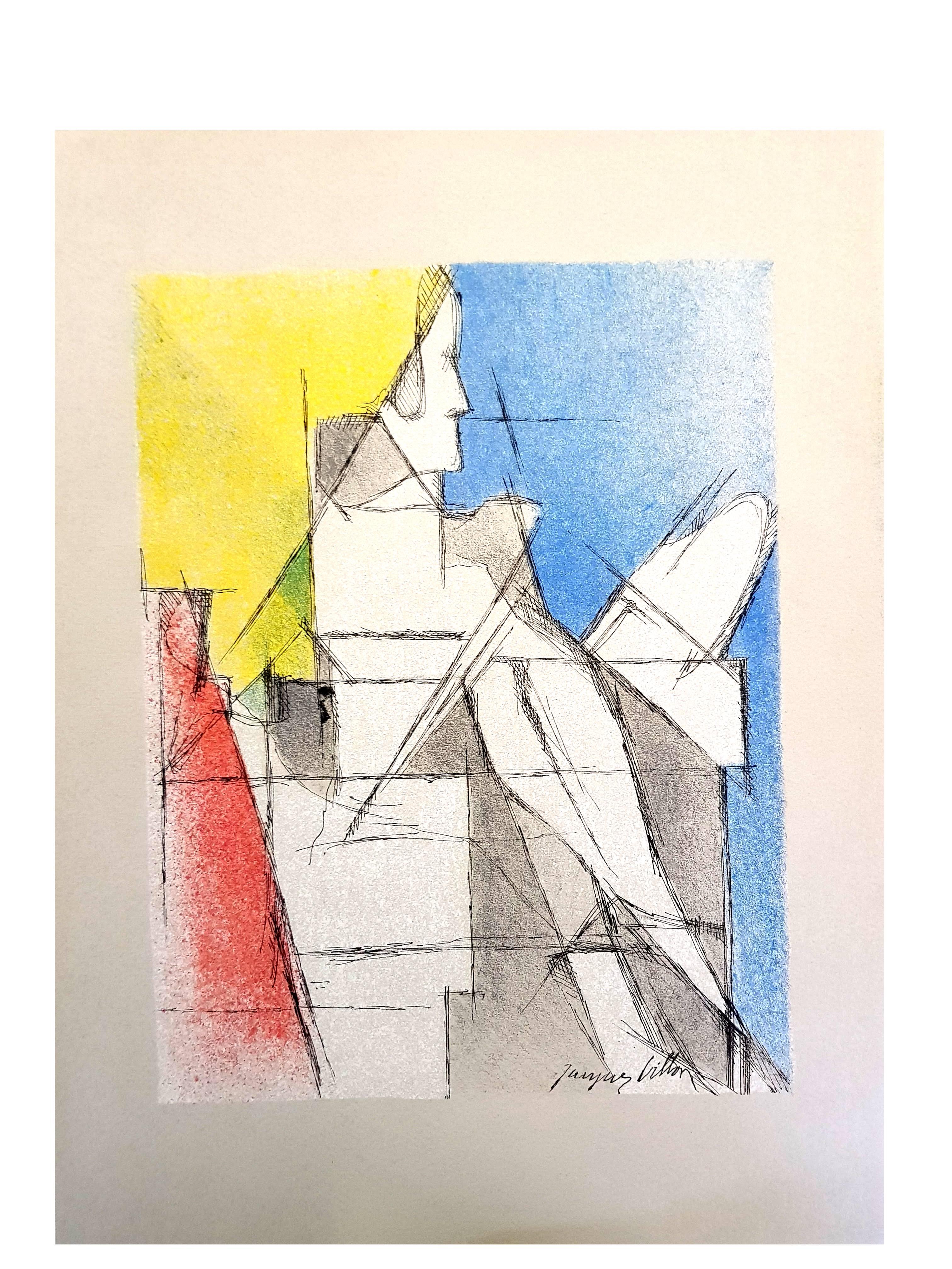 Jacques Villon - Lithographie originale en vente 2