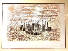 Salvador Dali - Manhattan - Original Handsigned Etching