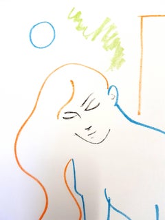 Jean Cocteau - Juliet Waiting for Romeo - Original Lithograph