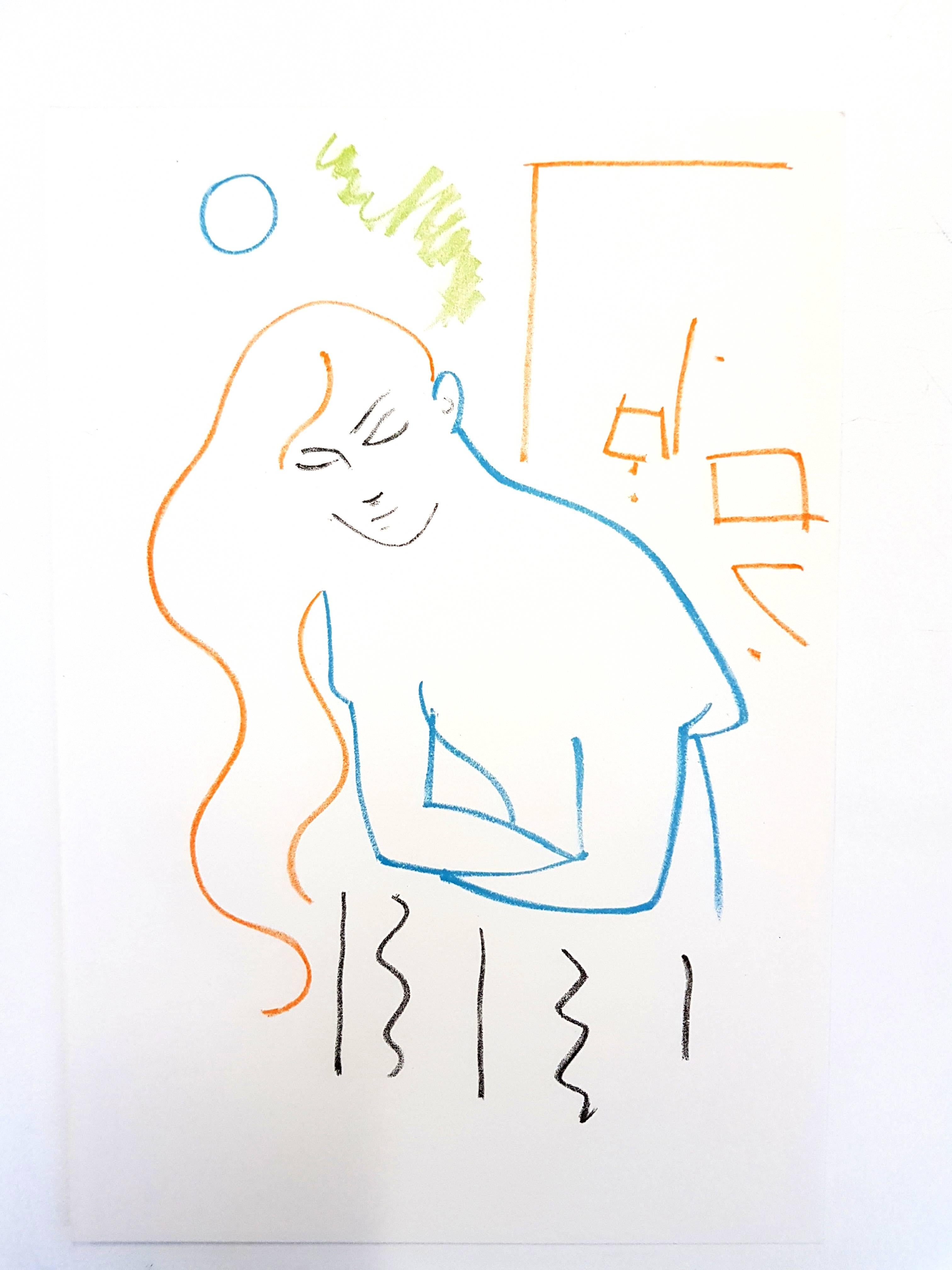Jean Cocteau - Julieta espera a Romeo - Litografía original en venta 4
