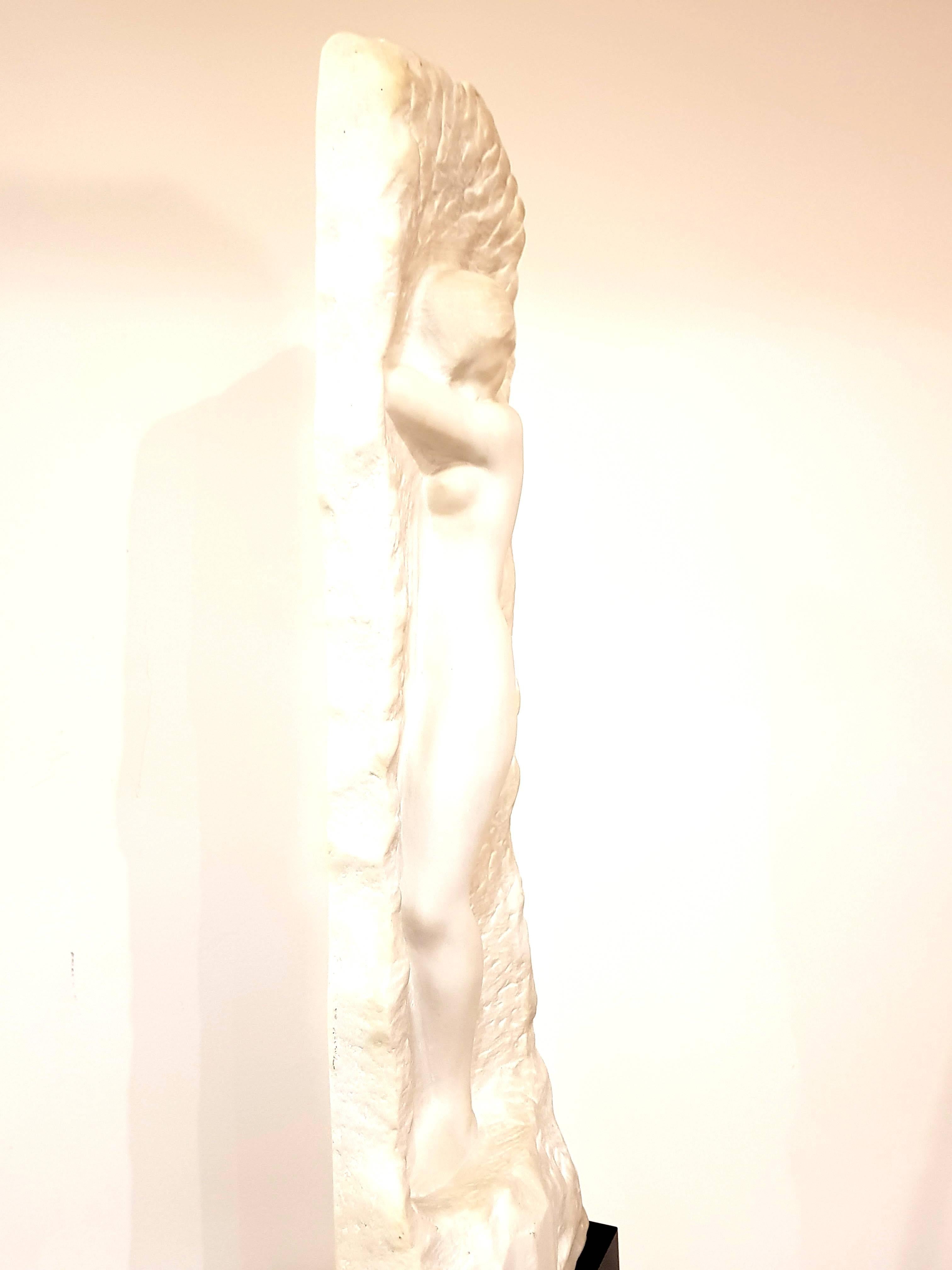 Sculpture unique en marbre Art Déco d'Amedeo Gennarelli 5