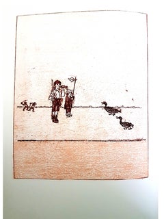 Max Ernst - The Soldier - Original Lithograph