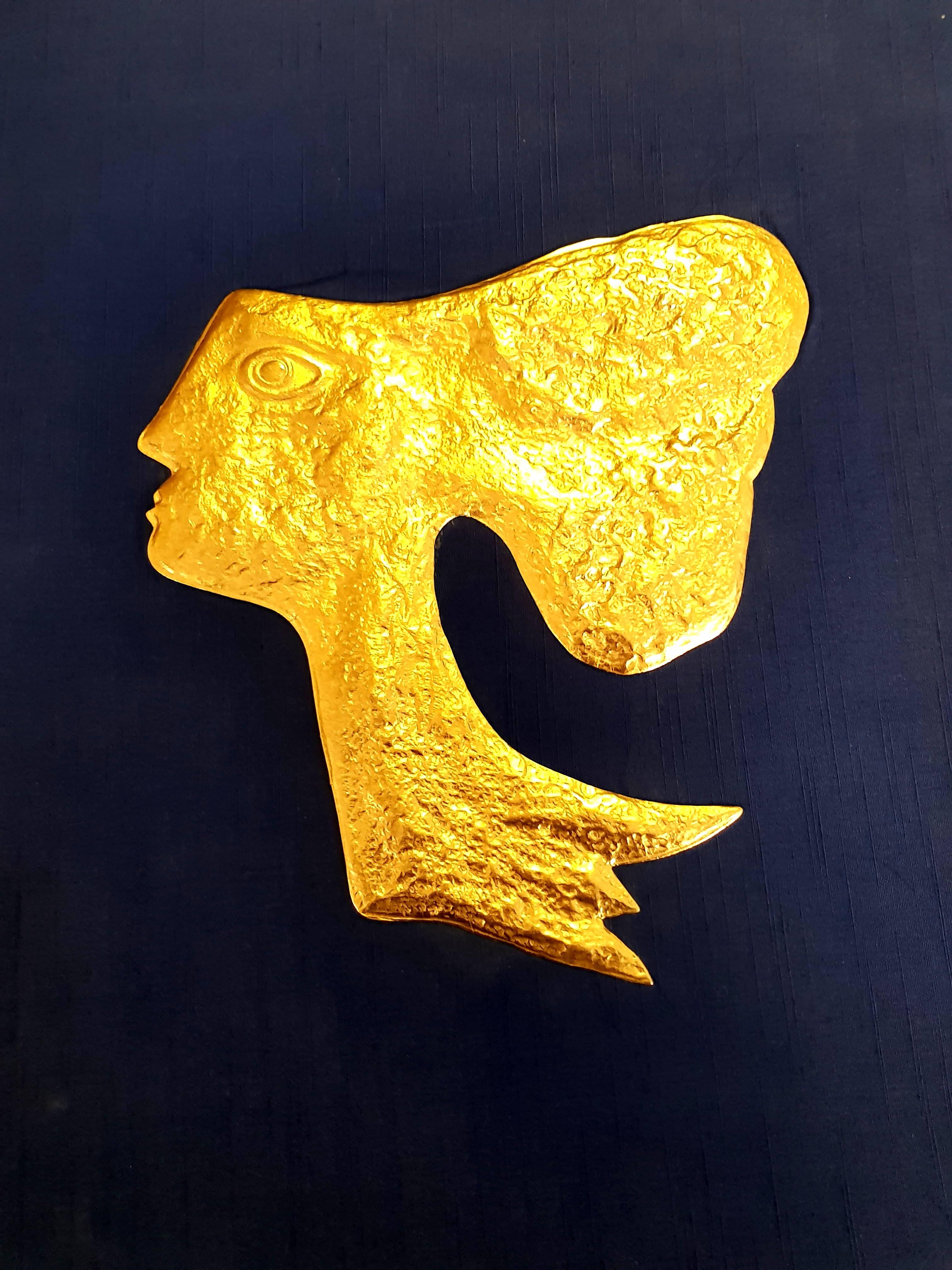 Georges Braque (after) - 12 Gold Leaf Enhanced Etchings - Gods  - Print by (after) Georges Braque