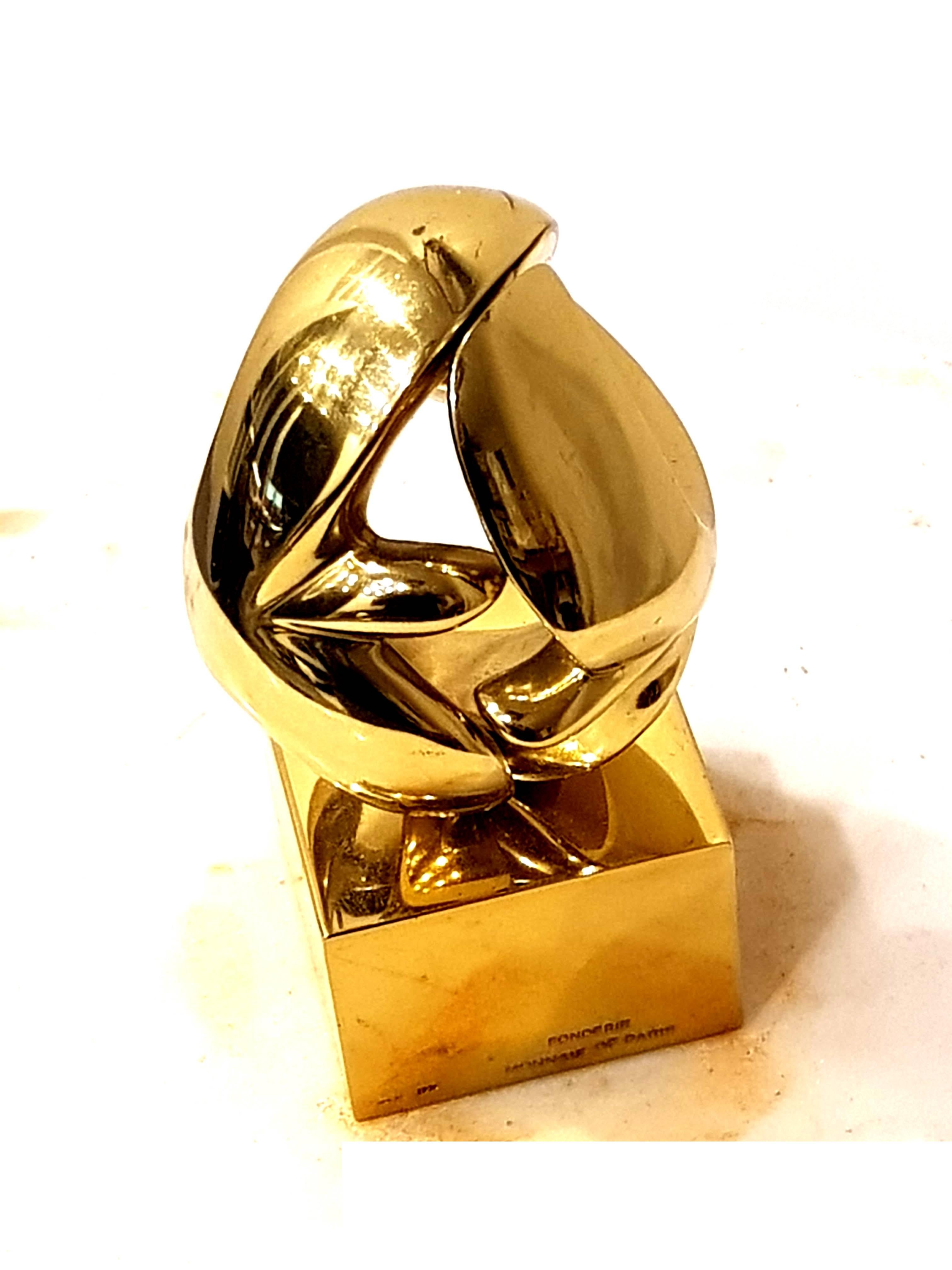 René Coutelle - Couple - Original Bronze Sculpture 5