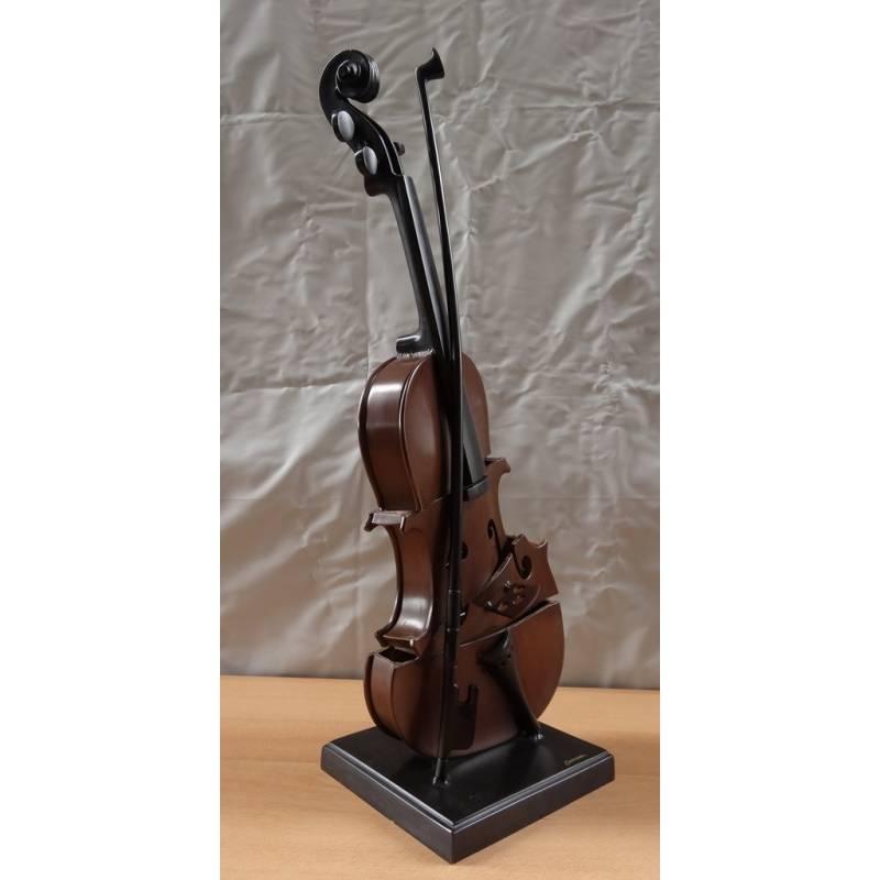 Arman - Violon Découpé IV - Bronze Sculpture 2